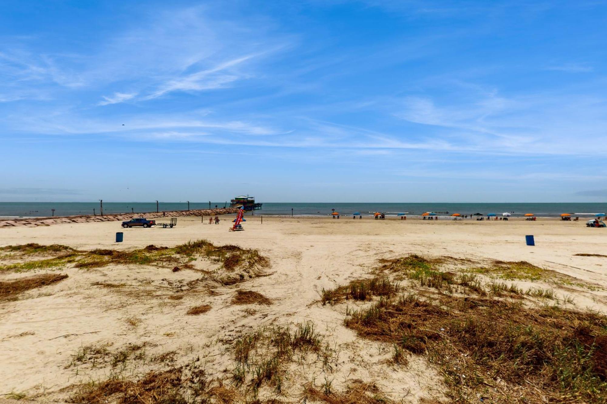 Walk To The Beach Lejlighed Galveston Eksteriør billede